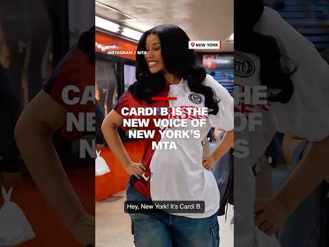 Cardi B to voice new subway PSAs