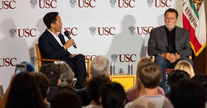 Schwarzenegger decries polarization, criticizes Newsom's gerrymandering effort