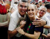 Ramón Flores presente en el informe de la Presidenta Claudia Sheinbaum en Sonora