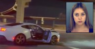 Woman driving 118 mph 'rear-ended' motorcyclist, fatally throwing him hundreds of feet: Police