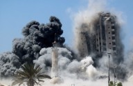La FDI ataca la infraestructura de Hamas y la torre de gran importancia en Lazo, insta a los civiles a solucionar a Rafah