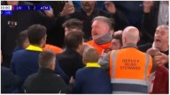 La UEFA abrió un expediente contra Simeone tras su cruce con un hincha del Liverpool: cuántas fechas le darían