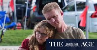 Experts look to bullet casing messages for hints on motive as Trump hits out at left over Kirk shooting
