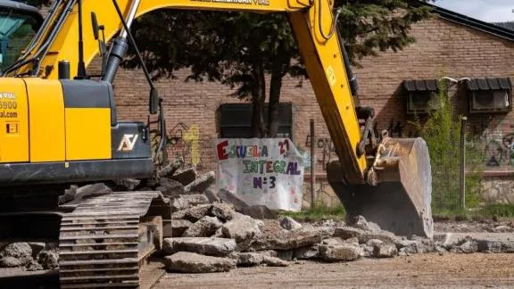Comenzó la construcción de la Escuela Integral N° 3 para adolescentes y jóvenes con discapacidad
