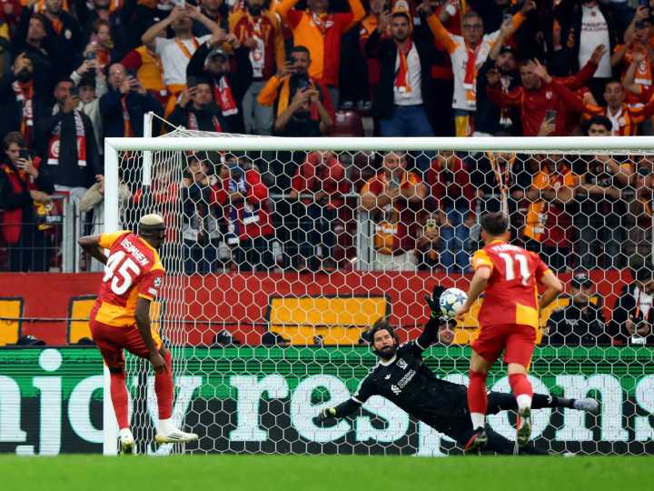 Osimhen gives Galatasaray 1-0 win over Liverpool in raucous clash