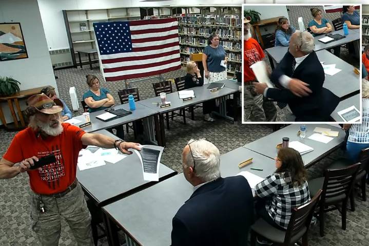 Maine school board brawl breaks out over teacher’s Charlie Kirk remarks