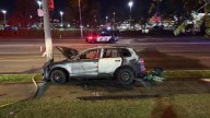 2 injured in fiery car crash in Etobicoke