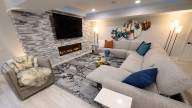 From basement to party place