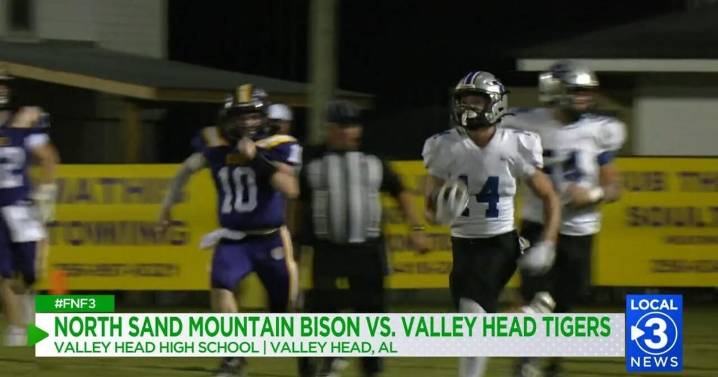 North Sand Mountain Bison stay undefeated with 49-0 shutout win over Valley Head Tigers