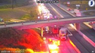 Semi crash forces officials to temporarily close portion of I