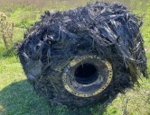 Removieron la chatarra espacial hallada en un campo de Chaco: de qué se trata