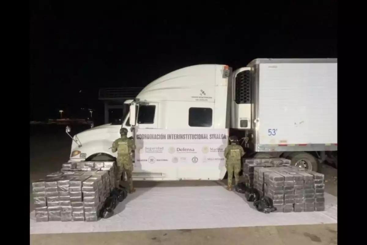 Semar decomisa 1.5 toneladas de metanfetamina en Mazatlán; golpe al crimen organizado en Sinaloa