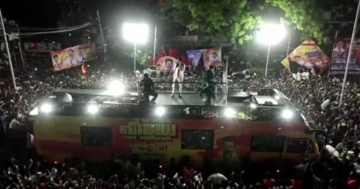 Caos mortal en India: estampida en mitin de Vijay deja 36 muertos y heridos