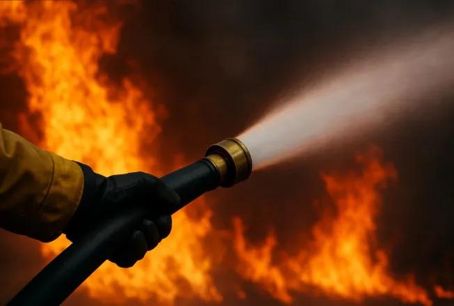 Un abuelo murió junto a sus dos nietos en un incendio