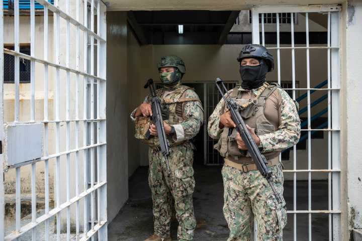 Las masacres en cárceles vuelven a sacudir a Ecuador con más de 30 muertos en tres días