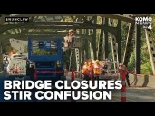 Enumclaw businesses struggle amid dual bridge closures: 'What's gonna happen?'