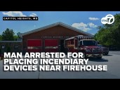 New details about man accused of planting incendiary devices near Maryland firehouse
