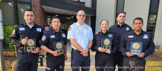 PERSONAL DE PROTECCIÓN CIVIL DE GUADALUPE Y DE LA POLICÍA MUNICIPAL SE GRADÚAN DE CURSO EN ILLINOIS, EUA.
