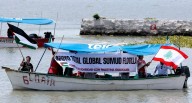 Global Sumud Flotilla: Las autoridades tunecinas desmienten el ataque con dron a la embarcación rumbo a Franja de Gaza | Sidi Bou Said | Family boat | Greta Thunberg | Israel | Hamás 