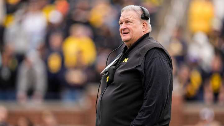 Michigan football: Biff Poggi coach during Sherrone Moore suspension