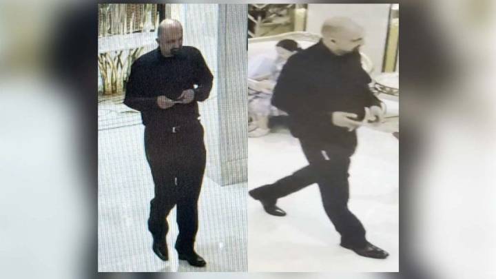 Wedding crasher steals gift box at Glendale banquet hall