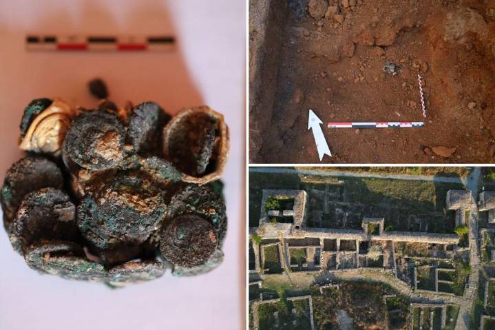 Elite Roman family's ancient treasure unearthed in ruins of fire