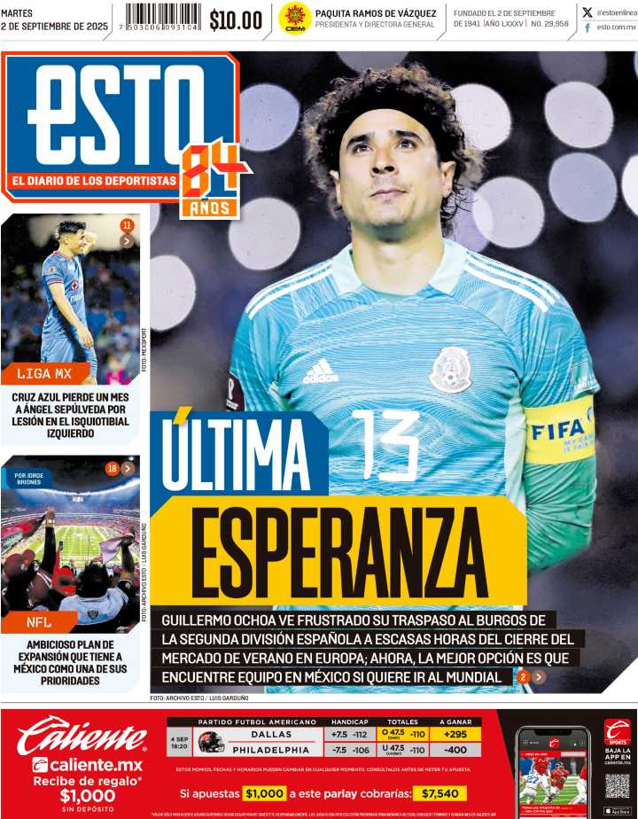 La portada