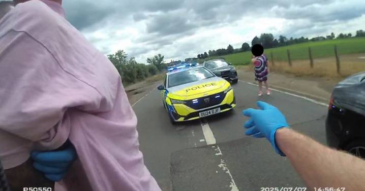 Audi driver 'fled scene of crash at speed'