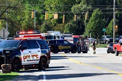 2 people dead and 8 wounded in a shooting and fire at a Michigan church, police say