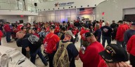 Welcome back festivities underway for Veterans Honor Flight of Southern Illinois