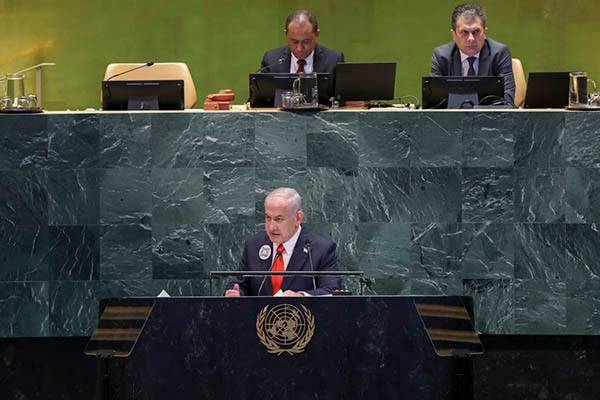 ONU boicotea a un Netanyahu desafiante, que reitera que no tolerará un Estado palestino