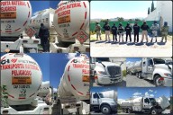¡Tremendo! Detectan en Pachuquilla predio donde resguardaban 11 tractocamiones y remolques robados