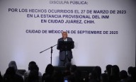 Francisco Garduño ofrece disculpa por tragedia migrante en Juárez
