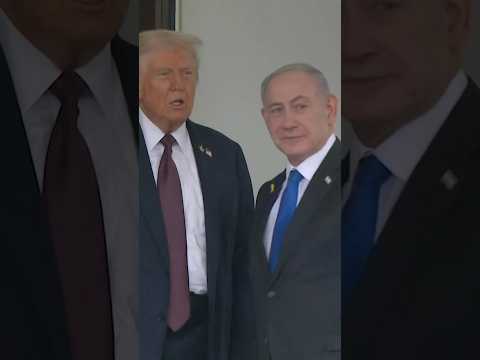 Trump Welcomes Israel's Netanyahu to White House
