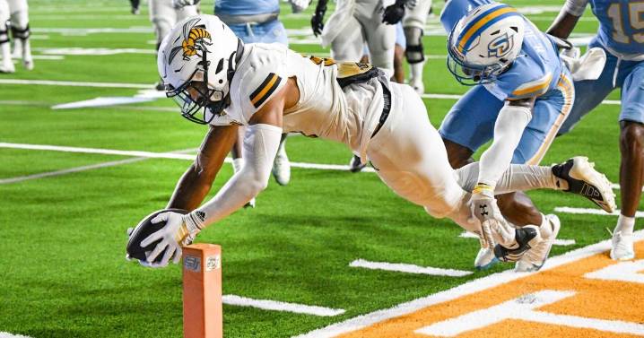 Is Southern football still ranked on national HBCU poll with a 1