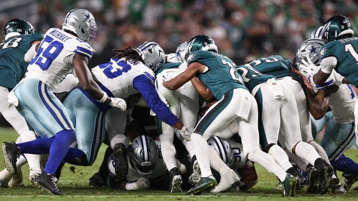 On first tush pushes of the day, Eagles went early