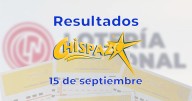 Resultados del Chispazo de hoy 15 de septiembre del 2025. Ve los números ganadores