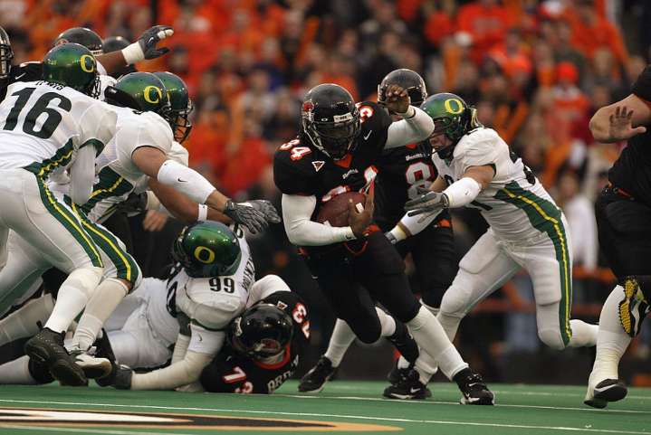 Oregon State Beavers All-Quarter-Century team: 1st-team offense and head coach