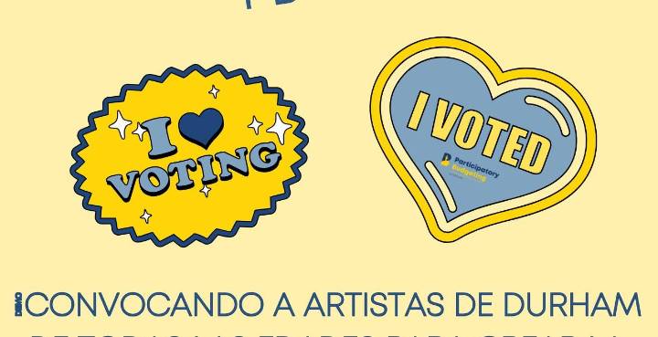 Durham invita a diseñar la calcomanía “Yo Voté”