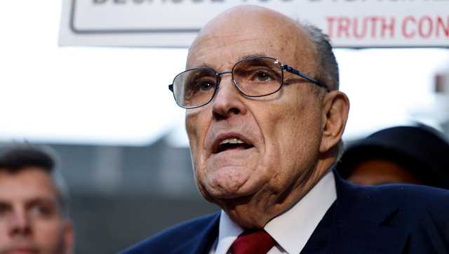 Trump says he's awarding former New York Mayor Rudy Giuliani the Presidential Medal of Freedom