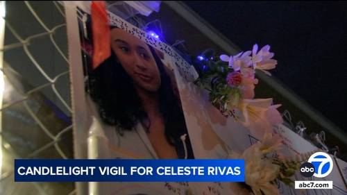 Lake Elsinore residents honor 15-year-old Celeste Rivas Hernandez with vigil, after body found in Tesla belonging to D4vd