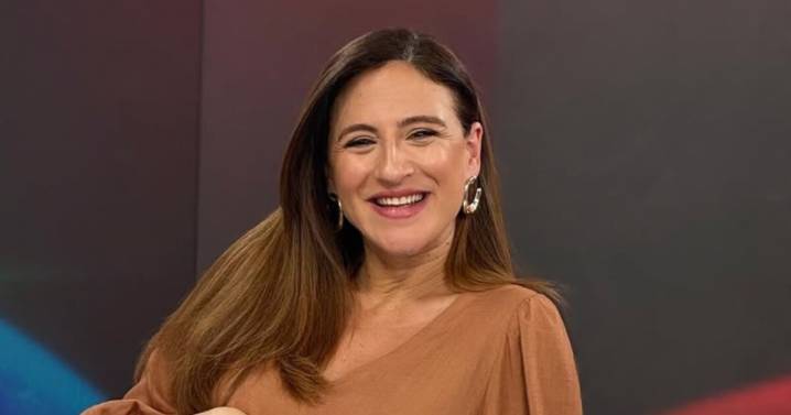 Carolina Amoroso presentó en vivo a su hijo y contó detalles del parto: "Es un bebotón de 4 kilos"