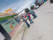 Interviene Limpia camellones y banquetas en Tomás Fernández y Tecnológico
