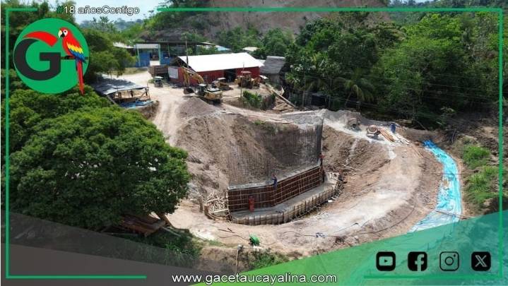 Puente 8 de Mayo en Contamana alcanza 48 por ciento avance