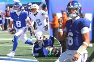 Giants get first win in Jaxson Dart's debut after Malik Nabers injury