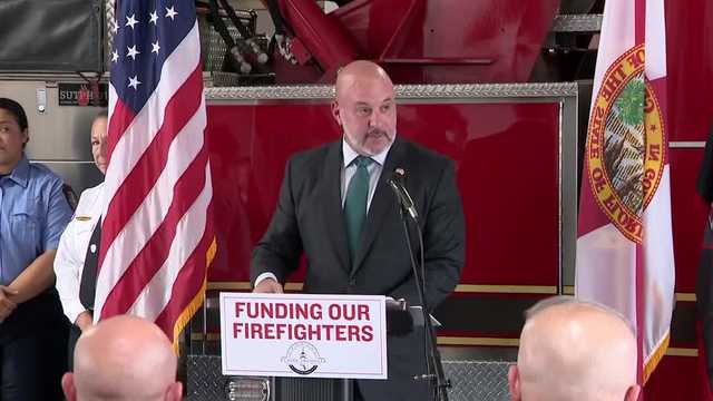 Florida's chief financial officer speaks in Lake Mary