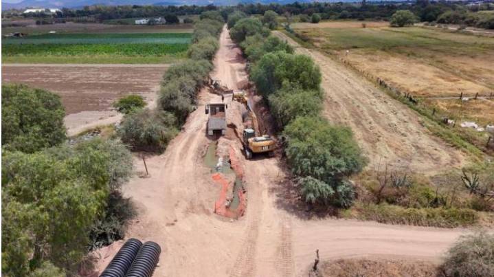 Lluvias retrasan construcción de colector pluvial de Privadas de La Hacienda