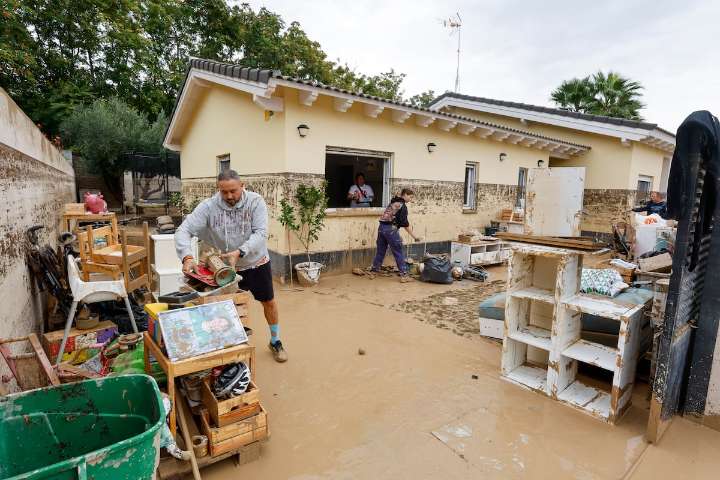 Las imágenes del temporal en España