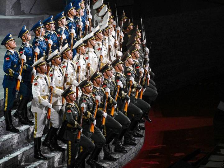 In photos: China shows off nukes, drones and soldiers in military parade