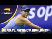 Women’s Semifinal: Naomi Osaka vs. Amanda Anisimova 
